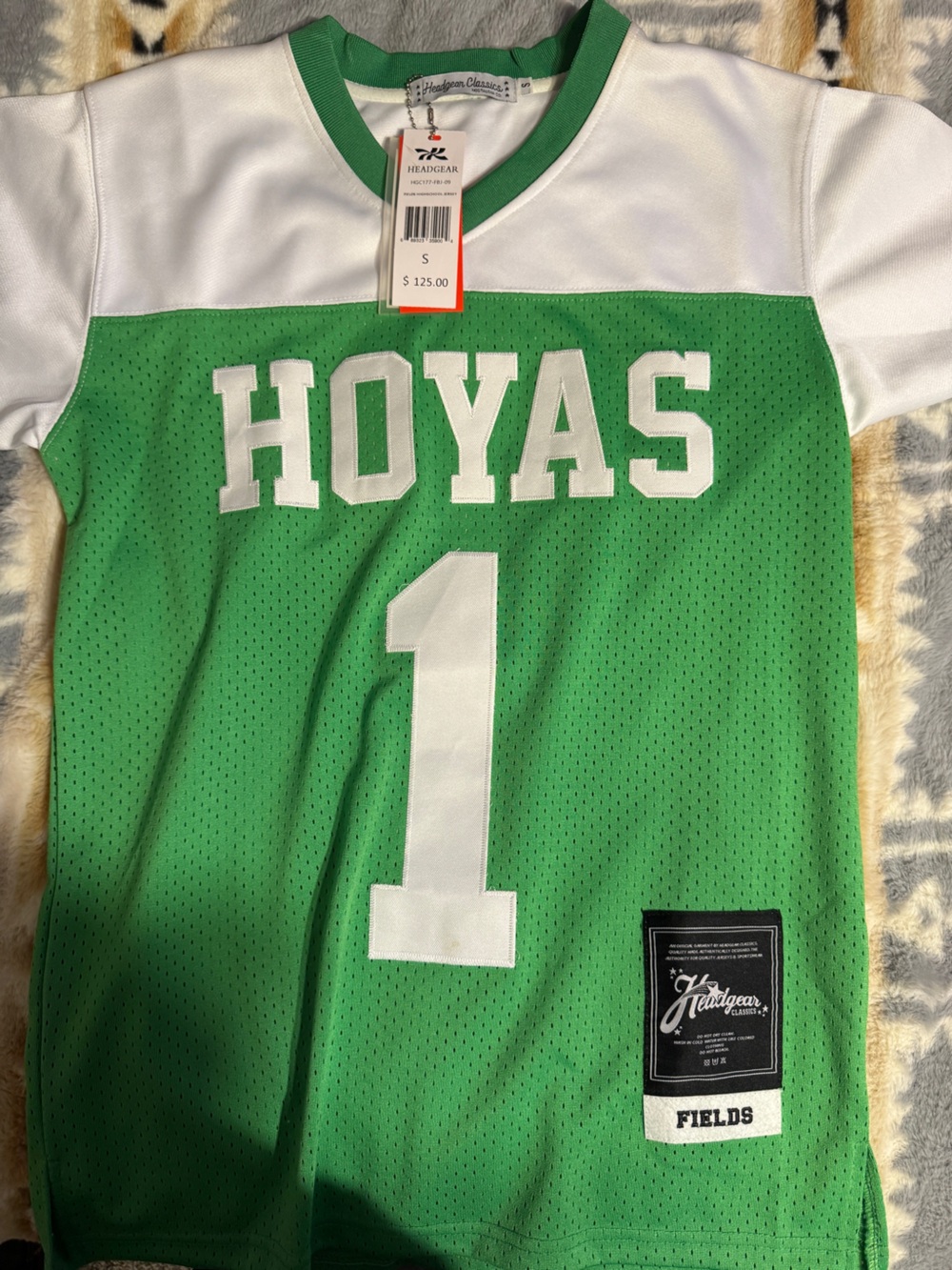 Justin Fields HS Jersey Hoyas Make me an offer.